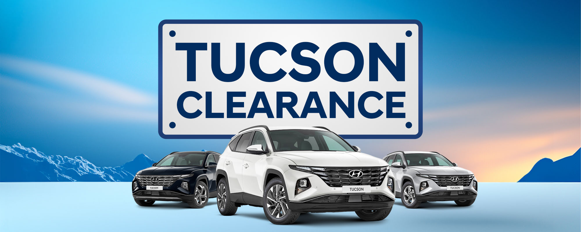 Frankston Hyundai Tucson Clearance Web Banner